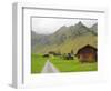 Switzerland, Bern Canton, Murren, Chalets and Barns in Alpine Environment-Jamie And Judy Wild-Framed Photographic Print