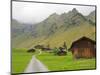 Switzerland, Bern Canton, Murren, Chalets and Barns in Alpine Environment-Jamie And Judy Wild-Mounted Photographic Print