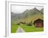 Switzerland, Bern Canton, Murren, Chalets and Barns in Alpine Environment-Jamie And Judy Wild-Framed Photographic Print