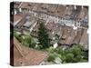 Switzerland, Bern Canton, Thun, View of City from Thun Castle, Old Town-Jamie And Judy Wild-Stretched Canvas