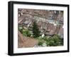 Switzerland, Bern Canton, Thun, View of City from Thun Castle, Old Town-Jamie And Judy Wild-Framed Photographic Print