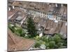 Switzerland, Bern Canton, Thun, View of City from Thun Castle, Old Town-Jamie And Judy Wild-Mounted Photographic Print