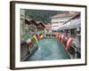 Switzerland, Bern Canton, Unterseen, Flag Display-Jamie And Judy Wild-Framed Photographic Print