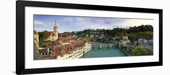 Switzerland, Bern, Old Town and Aare River-Michele Falzone-Framed Photographic Print