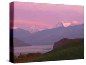 Switzerland, Bernese Alps, Lake Thun-null-Stretched Canvas