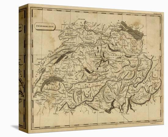 Switzerland, c.1812-Aaron Arrowsmith-Stretched Canvas