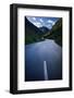 Switzerland, Canton Ticino, Gotthard Pass, Street, Center Line, Curves-Rainer Mirau-Framed Photographic Print