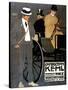 Switzerland - Confection Kehl Gentlemen Clothing Advertisement Poster-Lantern Press-Stretched Canvas