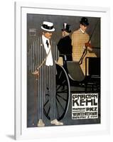 Switzerland - Confection Kehl Gentlemen Clothing Advertisement Poster-Lantern Press-Framed Art Print