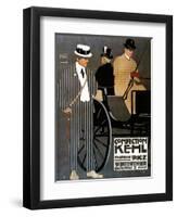 Switzerland - Confection Kehl Gentlemen Clothing Advertisement Poster-Lantern Press-Framed Art Print