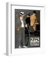 Switzerland - Confection Kehl Gentlemen Clothing Advertisement Poster-Lantern Press-Framed Art Print