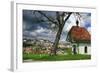 Switzerland, Fribourg on the Sarine River-Uwe Steffens-Framed Photographic Print