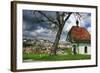 Switzerland, Fribourg on the Sarine River-Uwe Steffens-Framed Photographic Print