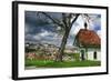 Switzerland, Fribourg on the Sarine River-Uwe Steffens-Framed Photographic Print