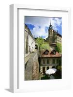 Switzerland, Fribourg on the Sarine River-Uwe Steffens-Framed Photographic Print