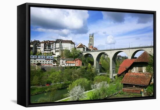 Switzerland, Fribourg-Uwe Steffens-Framed Stretched Canvas