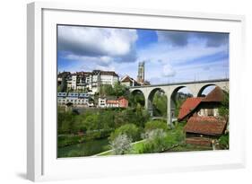 Switzerland, Fribourg-Uwe Steffens-Framed Photographic Print