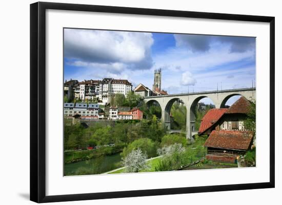 Switzerland, Fribourg-Uwe Steffens-Framed Photographic Print