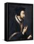 Switzerland, Geneva, Portrait of French Theologian and Religious Reformer, John Calvin-null-Framed Stretched Canvas