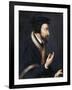 Switzerland, Geneva, Portrait of French Theologian and Religious Reformer, John Calvin-null-Framed Giclee Print