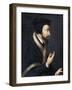 Switzerland, Geneva, Portrait of French Theologian and Religious Reformer, John Calvin-null-Framed Giclee Print