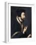 Switzerland, Geneva, Portrait of French Theologian and Religious Reformer, John Calvin-null-Framed Giclee Print