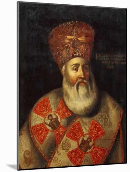 Switzerland, Geneva, Portrait of Patriarch of Constantinople, Cyril Lucaris-null-Mounted Giclee Print