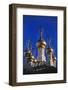 Switzerland, Geneva, Russian Orthodox Church. Church Domes-Walter Bibikow-Framed Photographic Print