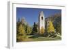 Switzerland, GraubŸnden (Canton), the Engadine, San Gian, Church, Ruin-Rainer Mirau-Framed Photographic Print