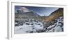 Switzerland, GraubŸnden, Val Roseg, Piz Roseg, Brook, Stones-Rainer Mirau-Framed Photographic Print