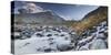 Switzerland, GraubŸnden, Val Roseg, Piz Roseg, Brook, Stones-Rainer Mirau-Stretched Canvas