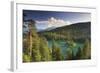 Switzerland, Graubunden, Flims, Lake Cauma (Caumasee)-Michele Falzone-Framed Photographic Print