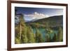 Switzerland, Graubunden, Flims, Lake Cauma (Caumasee)-Michele Falzone-Framed Photographic Print