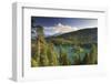 Switzerland, Graubunden, Flims, Lake Cauma (Caumasee)-Michele Falzone-Framed Premium Photographic Print