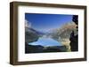 Switzerland, Graubunden, Upper Engadine, St. Moritz, Elevated View of the Valley and Lakes (Mr)-Michele Falzone-Framed Photographic Print