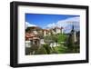 Switzerland, Gruy?res Castle and Town in the Swiss Canton Fribourg on a Spring Day-Uwe Steffens-Framed Photographic Print