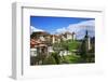 Switzerland, Gruy?res Castle and Town in the Swiss Canton Fribourg on a Spring Day-Uwe Steffens-Framed Photographic Print