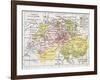 Switzerland Historical Development Old Map-marzolino-Framed Art Print