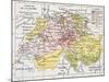 Switzerland Historical Development Old Map-marzolino-Mounted Art Print