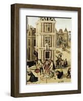 Switzerland, Lausanne, St Bartholomew's Night, Close-Up-Francois Godefroy-Framed Giclee Print