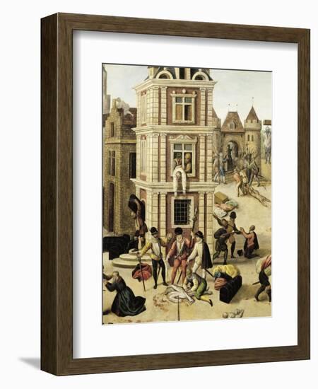 Switzerland, Lausanne, St Bartholomew's Night, Close-Up-Francois Godefroy-Framed Giclee Print