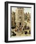 Switzerland, Lausanne, St Bartholomew's Night, Close-Up-Francois Godefroy-Framed Giclee Print