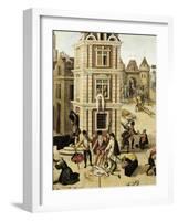 Switzerland, Lausanne, St Bartholomew's Night, Close-Up-Francois Godefroy-Framed Giclee Print