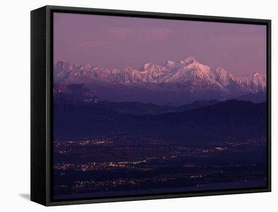 Switzerland Mont Blanc-David Azia-Framed Stretched Canvas