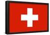Switzerland National Flag Poster Print-null-Framed Poster