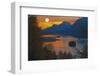 Switzerland, Oberengadin, Evening Mood in the Silsersee (M)-Ludwig Mallaun-Framed Photographic Print