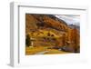 Switzerland, Oberengadin, Late Autumn at the Fextal-Ludwig Mallaun-Framed Photographic Print