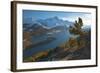 Switzerland, Oberengadin, Silsersee-Ludwig Mallaun-Framed Photographic Print