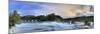 Switzerland, Schaffhausen, Rhine Falls / Rheinfall (Europe Largest) and Laufen Castle-Michele Falzone-Mounted Photographic Print