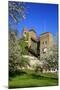 Switzerland, Spring in Fribourg on the Sarine River, Cats Tower and Berne Gate-Uwe Steffens-Mounted Photographic Print